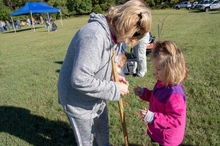 Practicing knots
