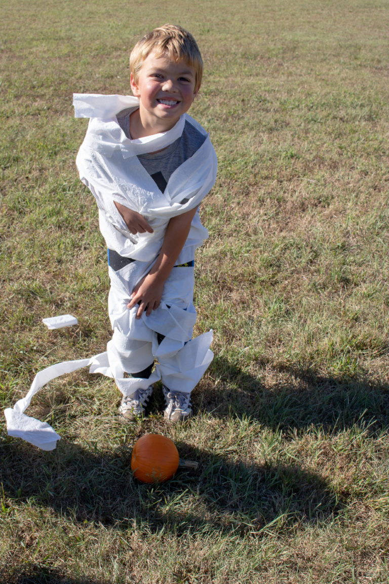 Mummy Races at Monster Mash